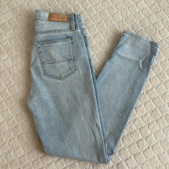 7 for all mankind boyfriend jean - Picture 1 of 8